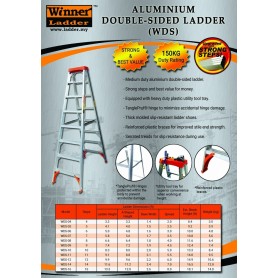 Winner Ladders Double Sided Aluminium