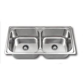 LION DOUBLE BOWL SINK