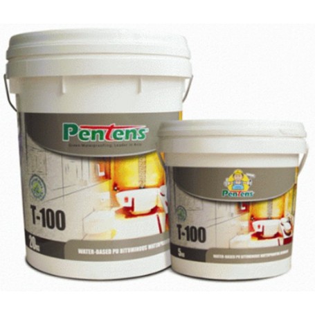 Pentens T-100 Water-Based PU Bituminous Waterproofing Membrane